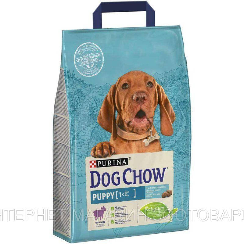 

Dog Chow (Дог Чау) Puppy Lamb - Сухой корм с ягненком для щенков всех пород