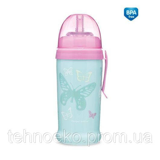 

Поильник непроливайка Canpol Babies Butterfly Бирюзовый 350 мл 56 515tur, КОД: 2425755