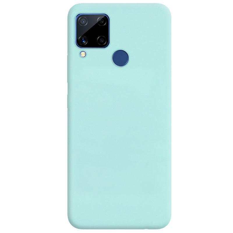 

Силиконовый чехол Candy для Realme C15 / C12, Бирюзовый