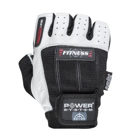 

Перчатки для фитнеса и тяжелой атлетики Power System Fitness PS-2300 Black-White L SKL24-145098