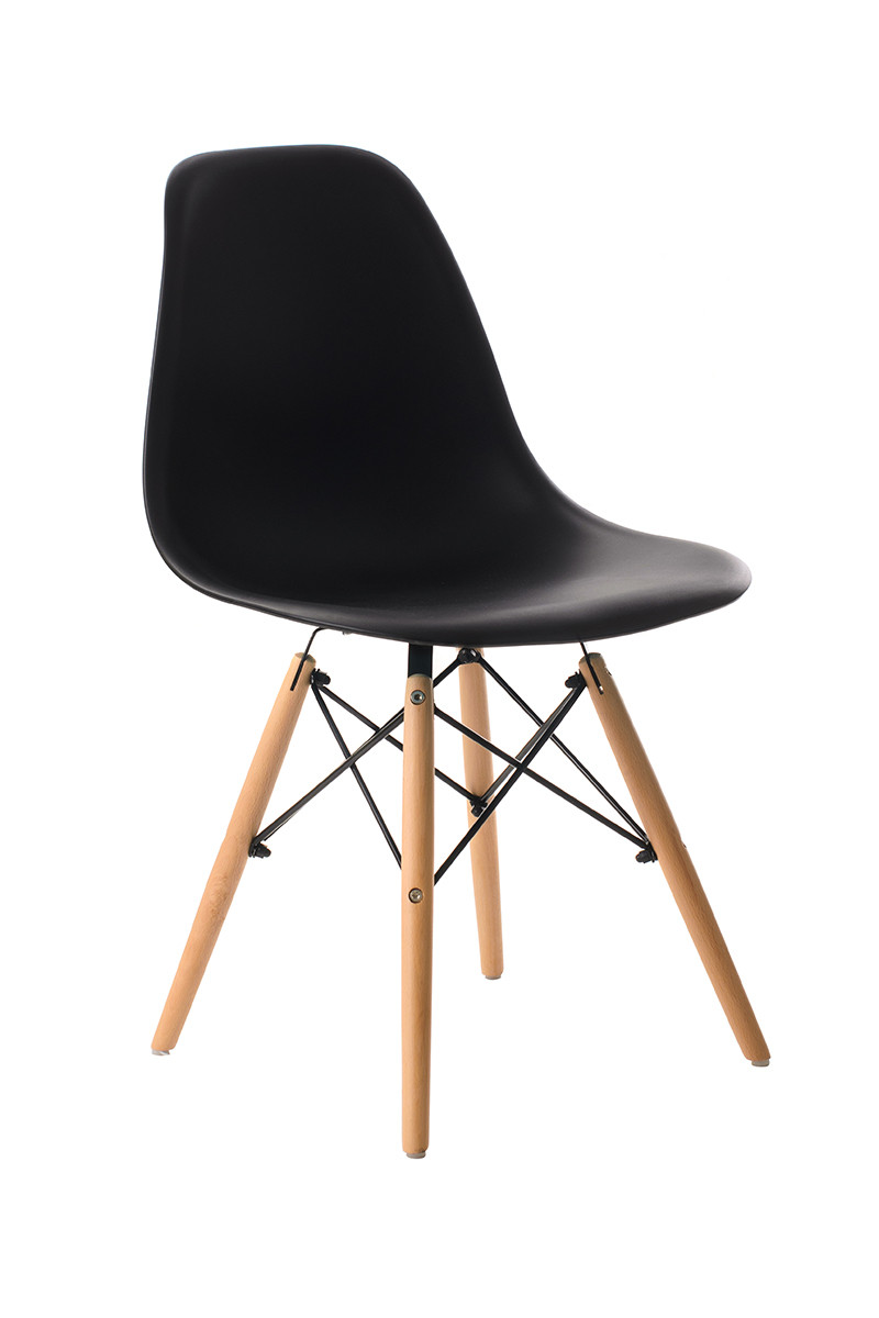 

Стул EAMES CHAIR M-05 Vetro Mebel™ Чёрный пластик