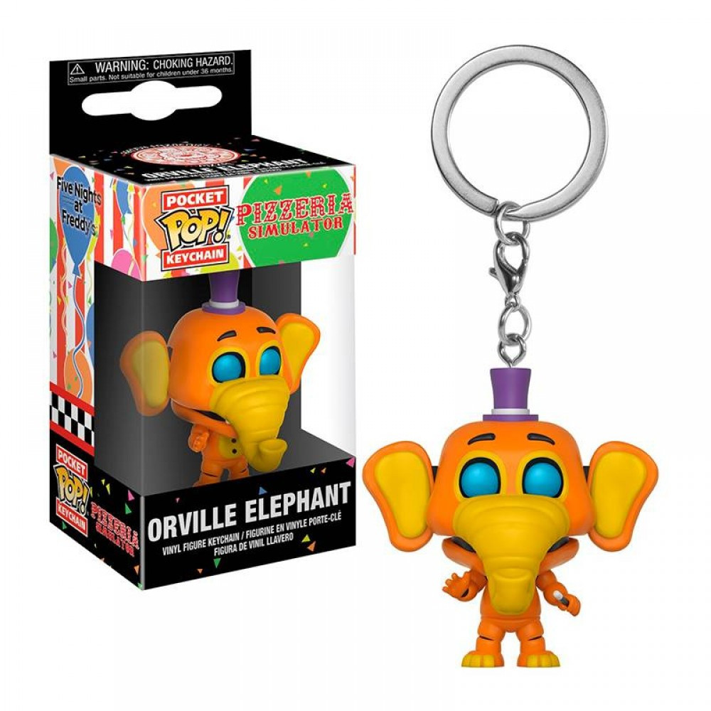 

Фигурка брелок Funko Pop Фанко Поп Пять ночей с Фредди Орвиль Five Nights at Freddys 4 см Trinket FNAF OE 1