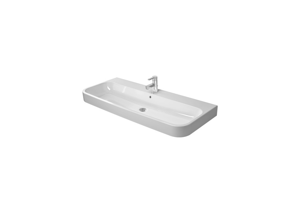 

Умывальник (Раковина) DURAVIT HAPPY D. шлифованный накладной белый 120х50,5