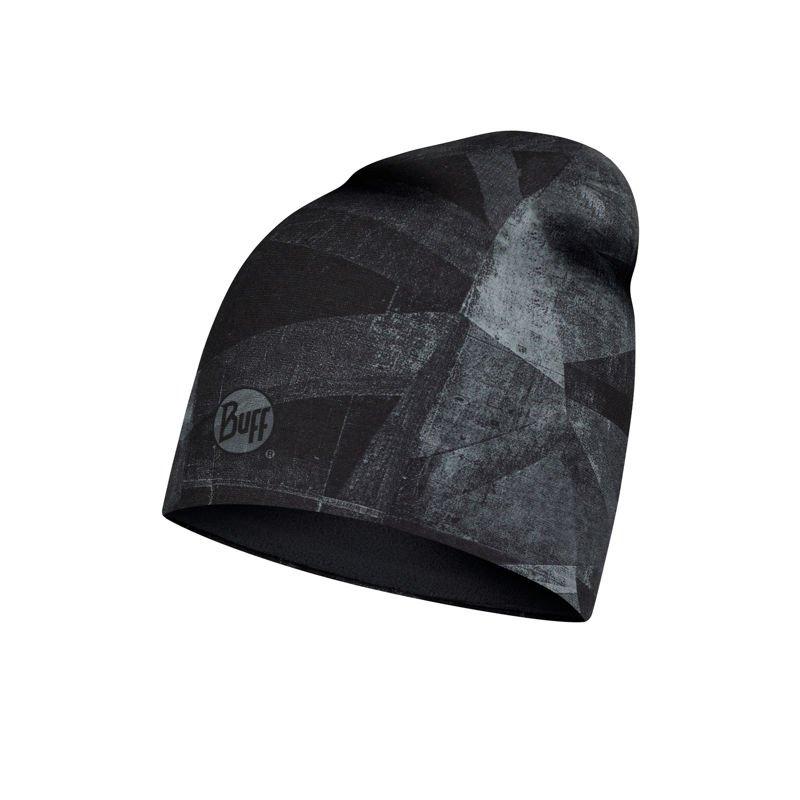 

Шапка Buff Microfiber & Polar Hat geoline grey, Темно-серый