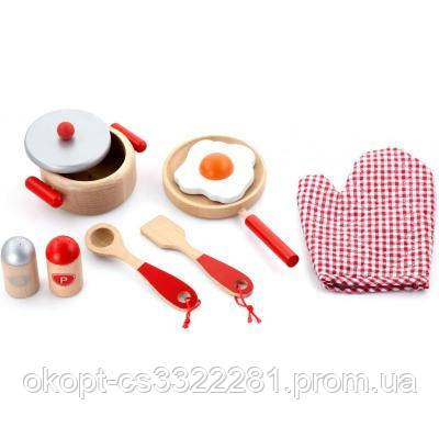 

Игровой набор Viga Toys Маленький Повар Красный (50721