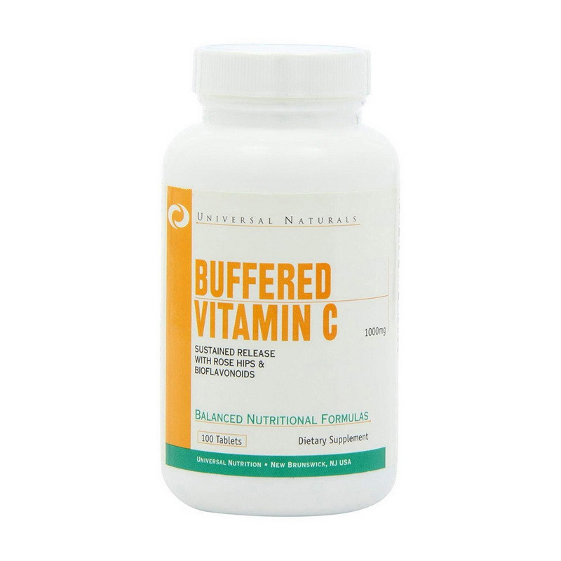 

Витамин C Universal Buffered Vitamin C 100 tabs