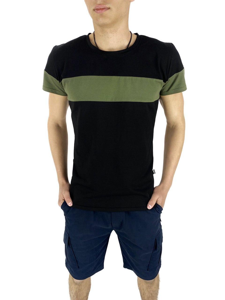 

Комплект Футболка и шорты Intruder Color Stripe Miami L Черный с синим (Kom 1589368709/ 3), Синий с черным