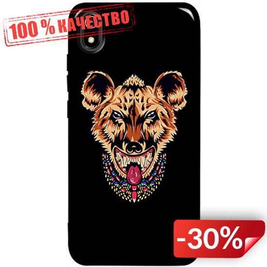 

Чехол-накладка TOTO Pure TPU 2mm Print Case Xiaomi Redmi 7A #26 Hyena Black (95347), С рисунком