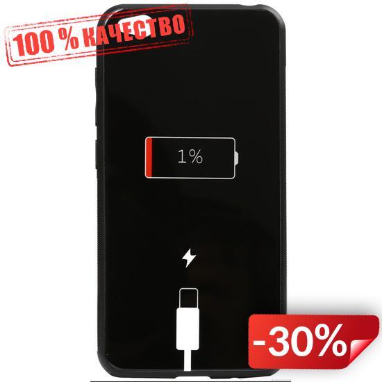 

Чехол-накладка TOTO Cartoon Print Glass Case для Xiaomi Redmi Go Battery Charge (93510), С рисунком