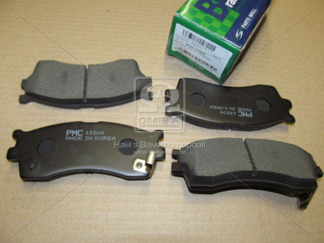 

Колодки тормозные дисковые КИA SPECTRA (производство PARTS-MALL) PKB-012