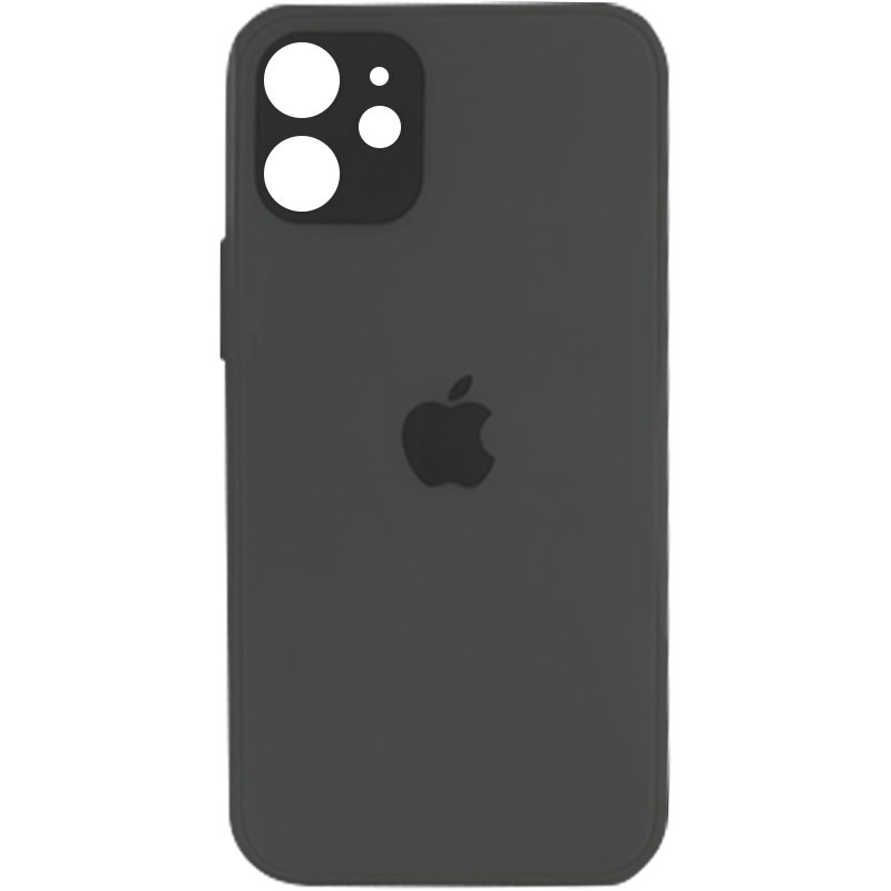 

TPU+Glass чехол GLOSSY Logo Full camera для Apple iPhone 12 mini (5.4"), Зеленый