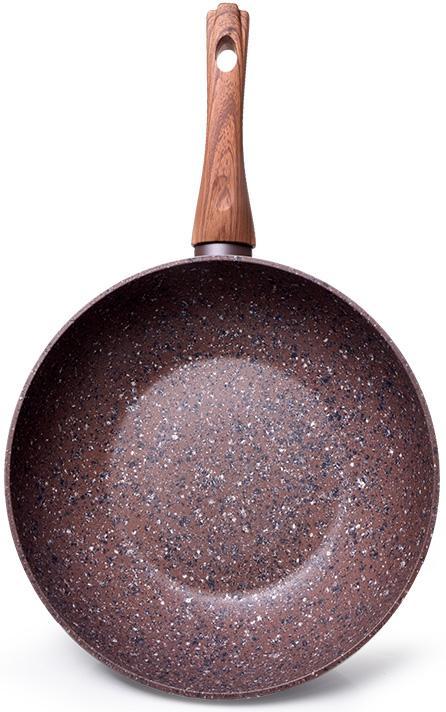 

Сковорода-вок Fissman Magic Brown Ø28см с антипригарным покрытием