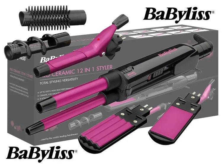 

Плойка, утюжок, гофре Babyliss pro ceramic 12 in 1