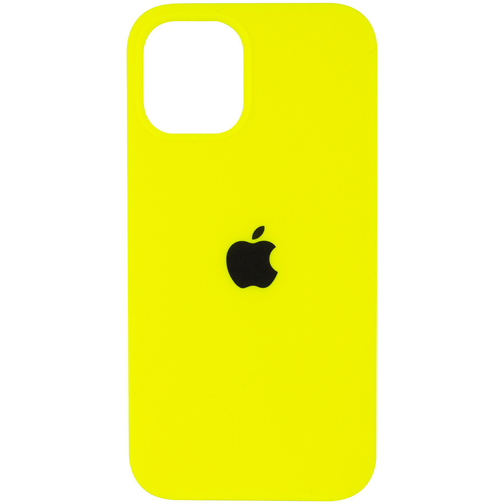 

Чехол Silicone Case (AA) для Apple iPhone 12 mini (5.4"), Желтый / acid yellow