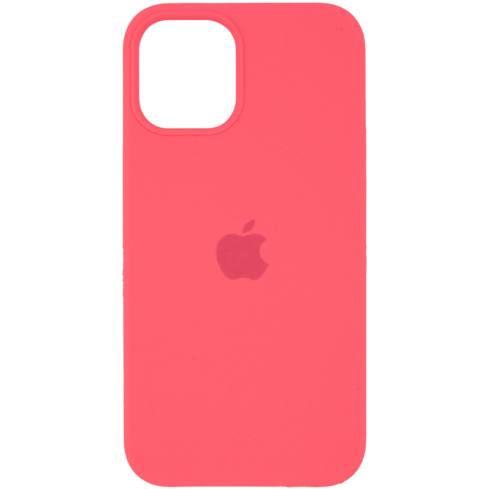

Чехол Silicone Case (AA) для Apple iPhone 12 Pro / 12 (6.1"), Розовый / hot pink