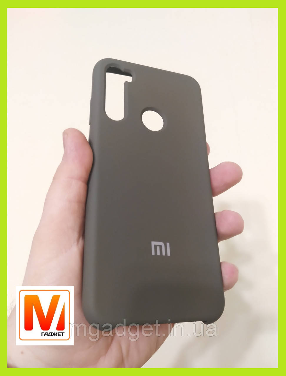 

Чехол накладка Jelly Silicone Case для Xiaomi Redmi Note 8T Deep Olive с микрофиброй. Высокое качество.