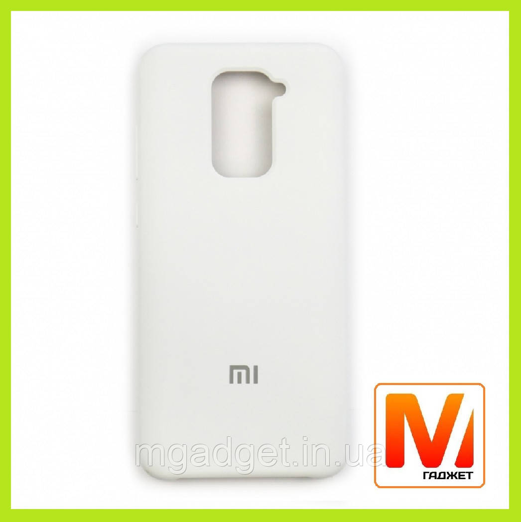 

Чехол Jelly Silicone Case Xiaomi Redmi Note 9 / Redmi 10X 4G White с микрофиброй Высокое качество., Белый