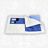 Homefort Комплект Аппликация детское одеяло+подушка 90х120 + 40х60