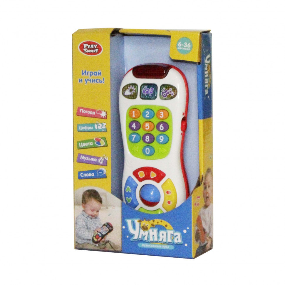 

Детская интерактивная игра 7390RUS с обучением цифр (Белый)