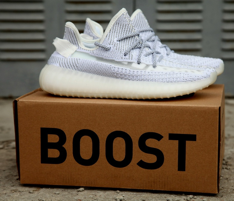 

Кроссовки женские Adidas Yeezy Boost 350 V2 серые, Адидас Изи Буст 350, текстильные, прошиты. код KS-2713 39, Серый