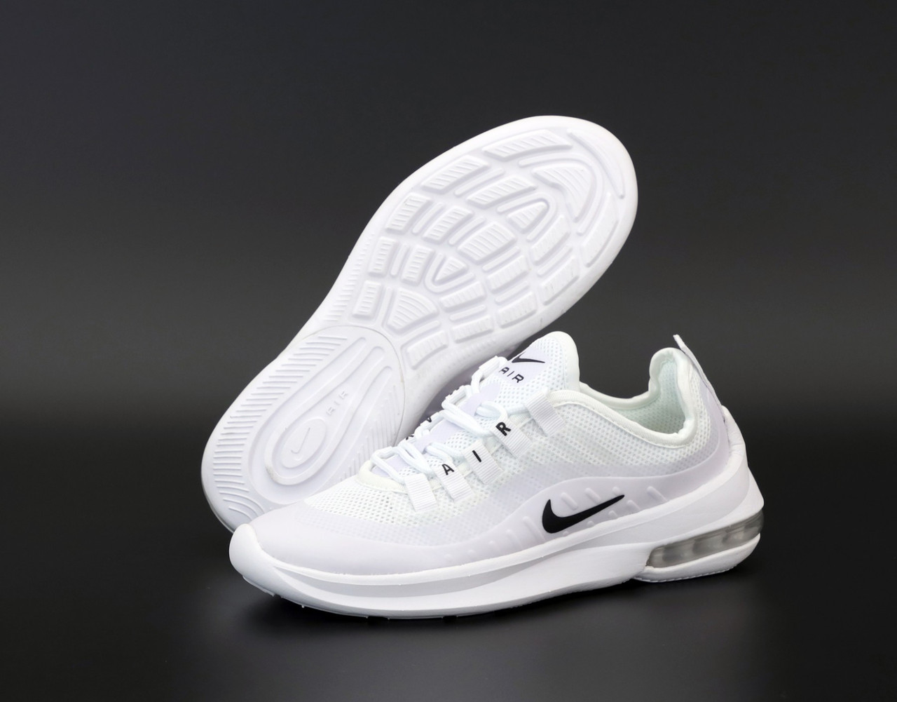 

Кроссовки женские Nike Air Max Axis белые, Найк Аир Макс Аксис, текстильные, прошиты, код KD-12217 38, Белый