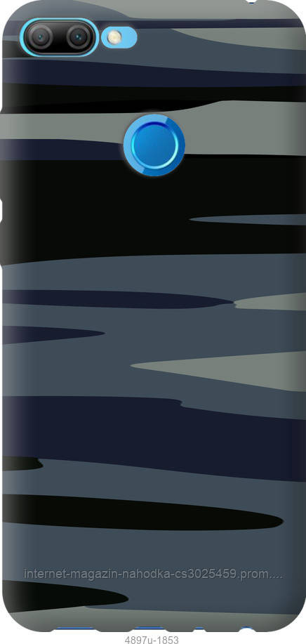 

Чехол на Huawei Honor 9i Камуфляж 1 "4897u-1853-21792", Белый