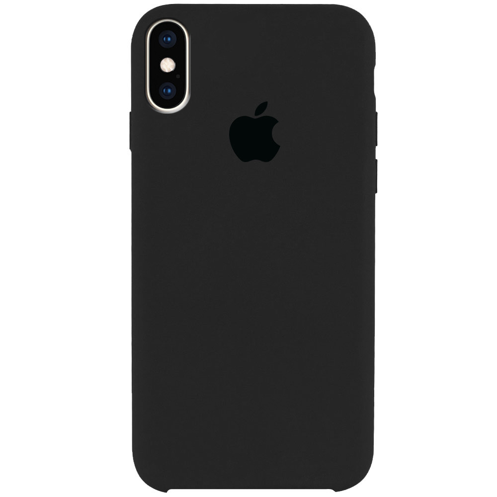 

Чехол Silicone Case (AA) для Apple iPhone XS Max (6.5, Серый / dark grey