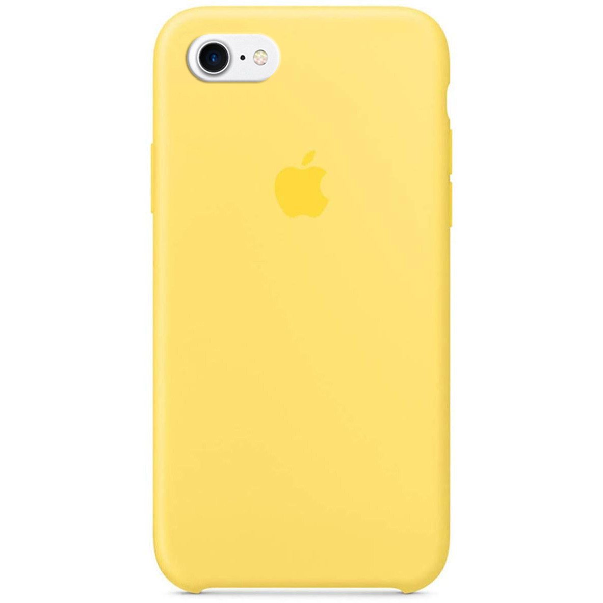 

Чехол Silicone Case (AA) для Apple iPhone 7 / 8 (4.7"), Желтый / canary yellow