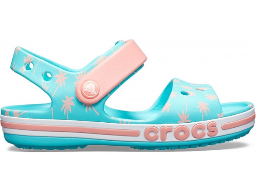 

Сандалии детские Crocs Bayaband Kids бирюзовые J2/ 21.0 – 21.5 cм, Бирюзовый