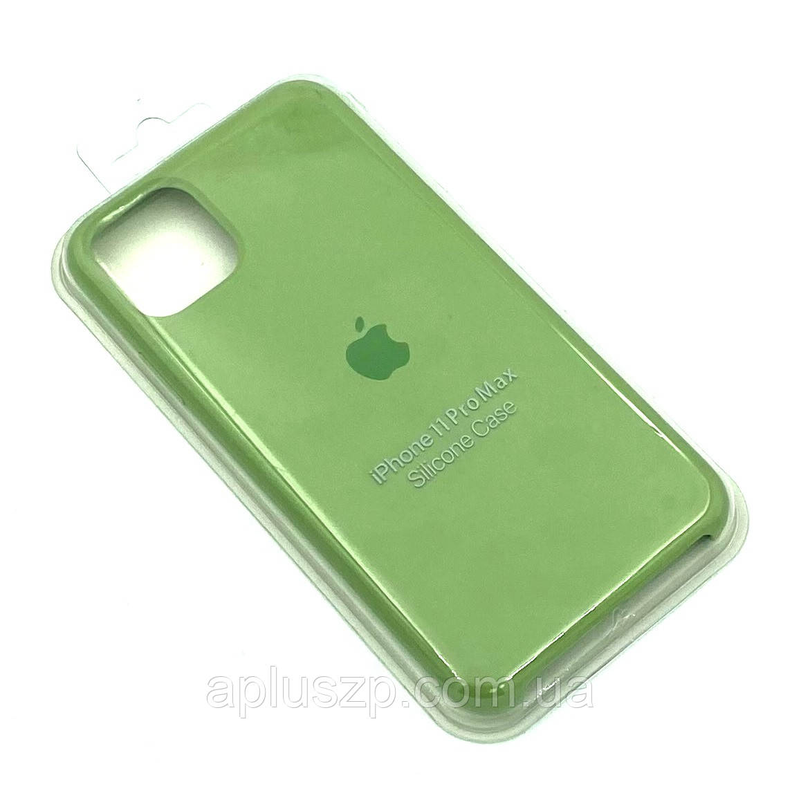 

Силиконовый чехол с микрофиброй внутри iPhone 11 Pro Max Silicon Case #01 Light Green