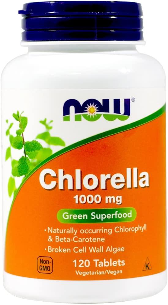 

Now Foods Chlorella 1000 mg 120 таблеток