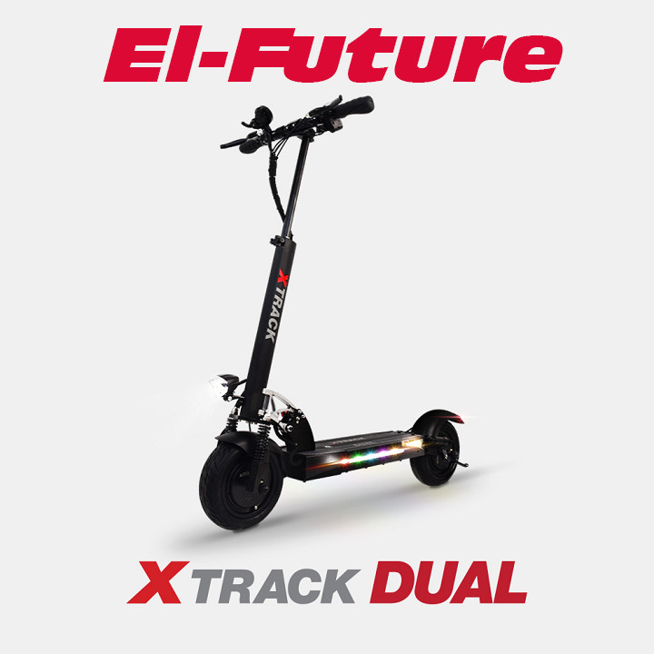 

Электросамокат El-Future Xtrack Dual 2х800W полноприводный