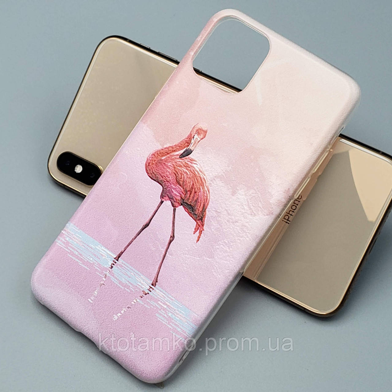 

Дизайнерский чехол для HUAWEI P40 FLAMINGO