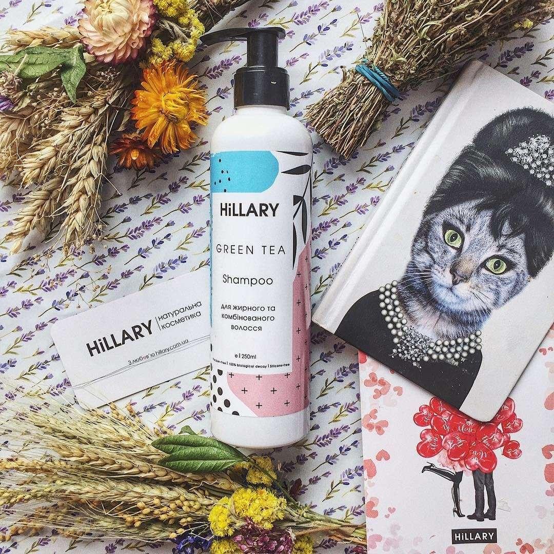 

Натуральный шампунь для жирных и комбинированных волос Hillary Shampoo Green Tea 250 мл SKL13-131390