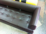 Офисный диван Стронг черного цвета (матовый), фото 4