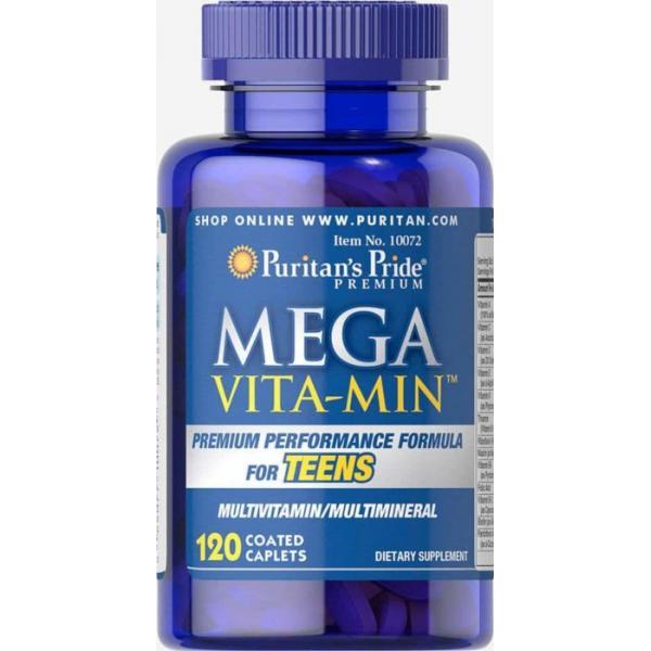 

Mega Vita Min™ Multivitamin for Teens - 120 caps