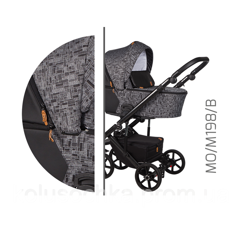 

Детская универсальная коляска 2 в 1 Baby Merc Mosca MO/198B