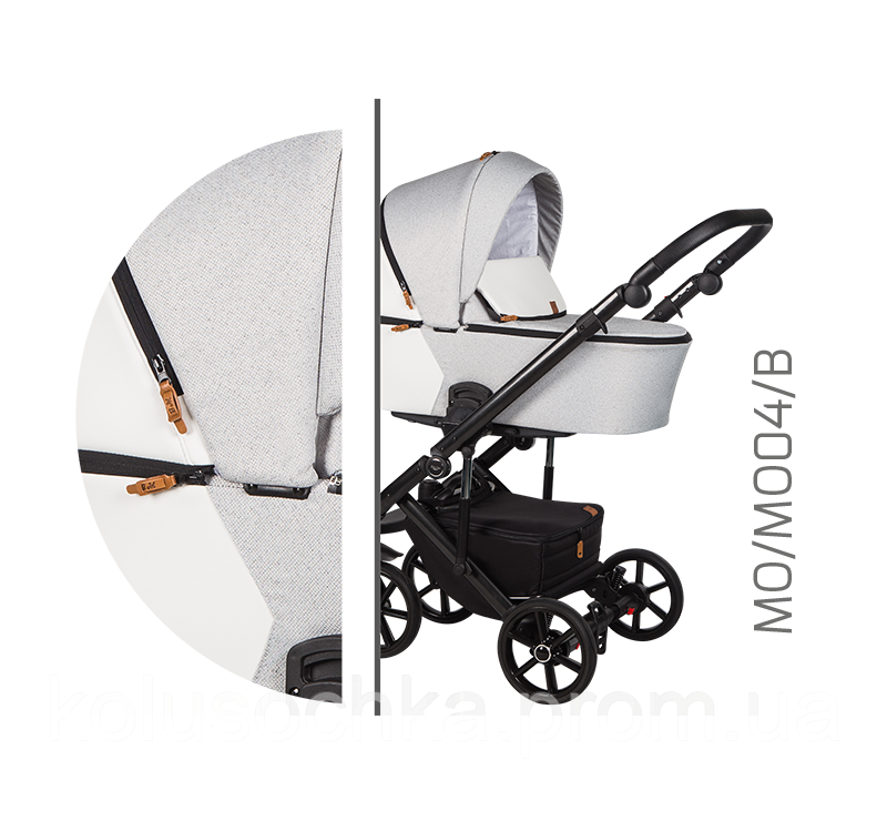 

Детская универсальная коляска 2 в 1 Baby Merc Mosca MO/04B