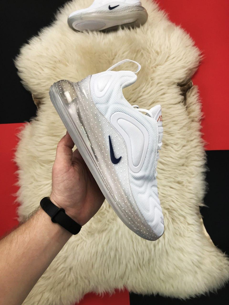 

Женские кроссовки Nike Air Max 720 Space White / Найк Аир Макс 720 Космический Белый