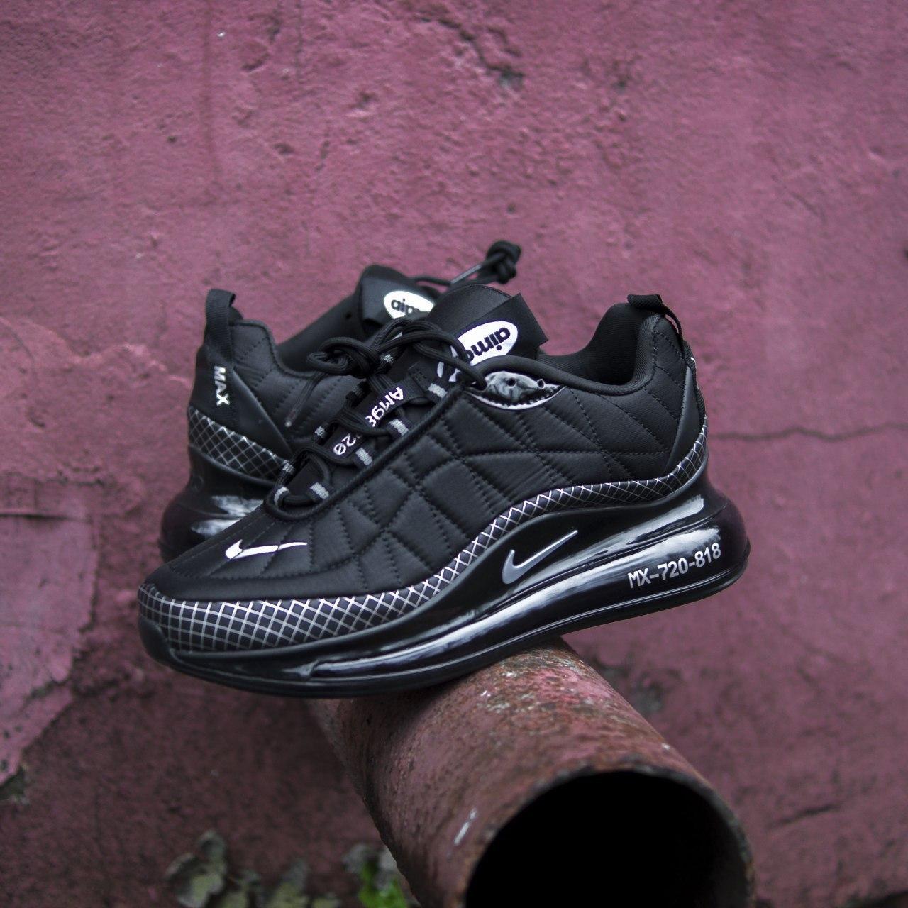 

Мужские кроссовки Nike Air Max AM98 Black / Найк Аир Макс 720 45, Черный