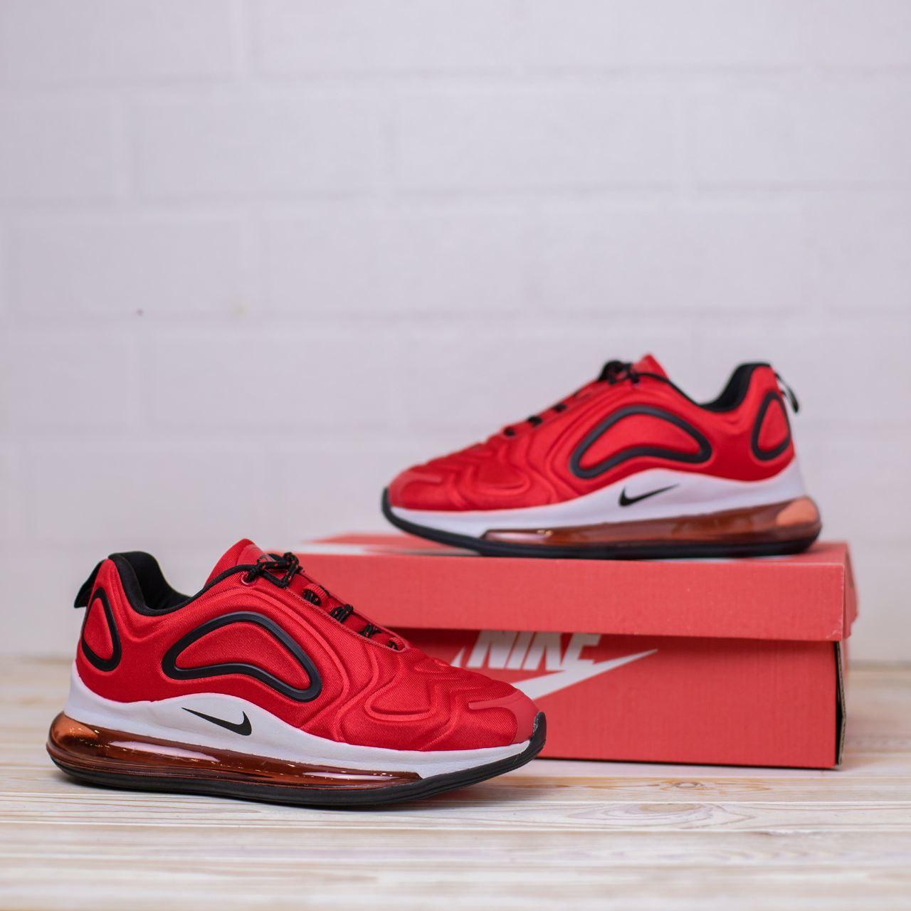 

Женские кроссовки Nike Air Max 720 Red Black / Найк Аир Макс 720 Красные Черные 40, Красный