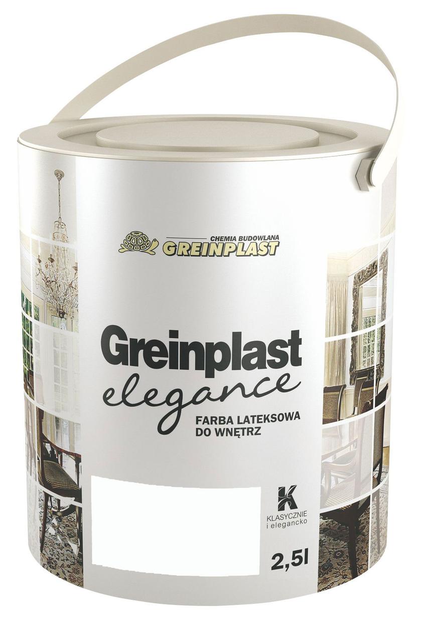 

Латексная краска Greinplast (Грейнпласт) Elegance FWK02 белый модерн 2.5 л