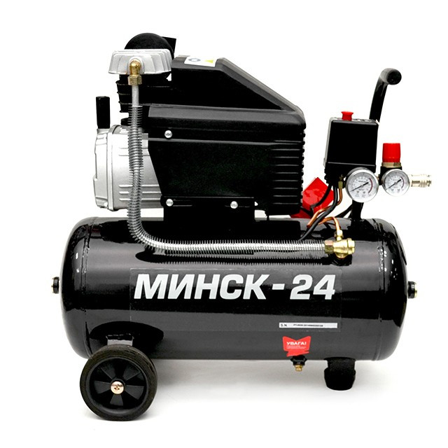 

Компрессор 24 л, 1,1 кВт, 220 В, 8 атм, 190 л/мин INTERTOOL PT-0020