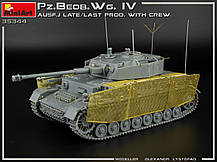 Pz. Beob. Wg. IV Ausf. J (позднее производство). Сборная модель немецкого танка в масштабе 1/35. MINIART 35344, фото 3