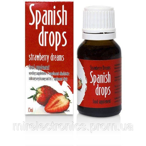 

Возбуждающие капли Spanish Drops Strawberry Dreams (15ml