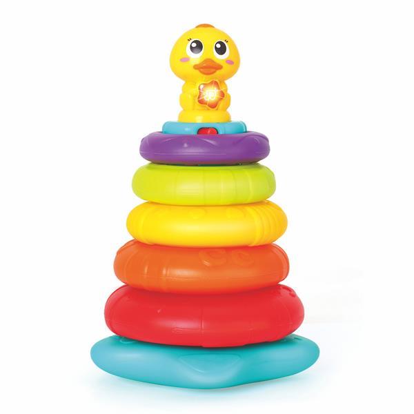 

Музична пірамідка Hola Toys Каченя з підсвіткою (2101)