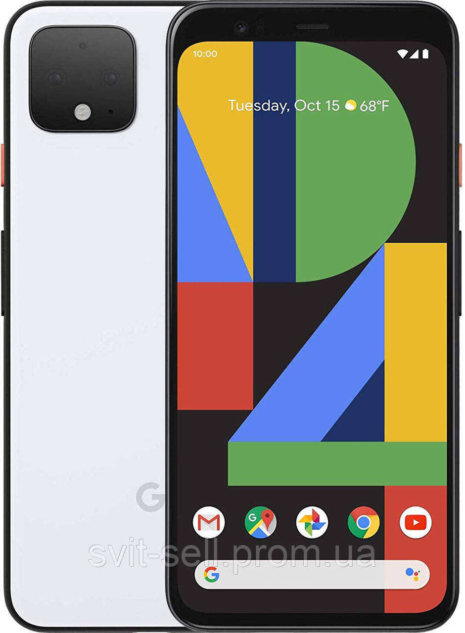 

Смартфон Google Pixel 4 128GB Clearly White Refurbished