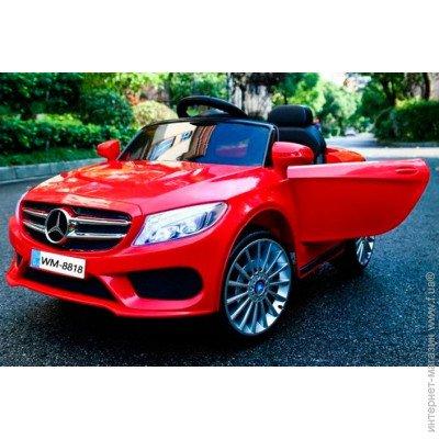 

Детский электромобиль Mercedes (2 мотора по 25W, MP3) ДЖИП Baby Tilly T-7620 EVA RED Красный