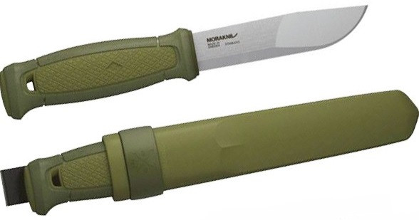 

Туристический Нож с чехлом Morakniv (Мора) Kansbol Inox (12634) Нержавеющая сталь, Зелёный