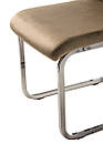 Вельветовый стул S-120 капучино от Vetro Mebel с ручкой, фото 8